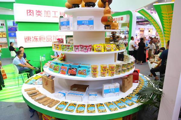 白象食品亮相第22届中国农产品加工投洽会 主打健康产品备受与会者